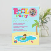 Niedliches Einladung (Stehend Vorderseite)