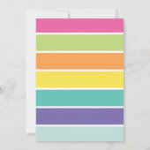 Niedliches Einladung (Rückseite)