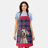 Niedliches einzigartiges Geschenk für Hunde, Mama Schürze (Getragen)