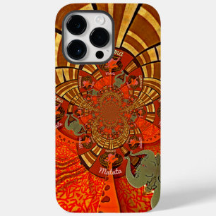 Niedliches einzigartiges Giraffe Animal Hakuna Mat Case-Mate iPhone Hülle