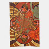 Niedliches einzigartiges Giraffe Animal Hakuna Mat Handtuch (Vertikal)