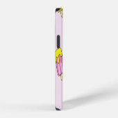 Niedliches Eis: Fruchtmuster. iPhone Hülle (Rechte Seite)