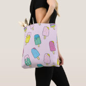 Niedliches Eis: Fruchtmuster. Tasche (Von Nahem)