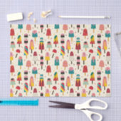 Niedliches Eis Geburtstagsfeier Seidenpapier (Handwerk)
