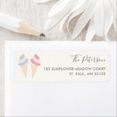 Niedliches Eiscreme-Pastellfarben (Insitu)