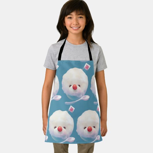 Niedliches Eisdockmuster Schürze (Insitu)