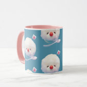 Niedliches Eisdockmuster Tasse (Vorderseite Links)