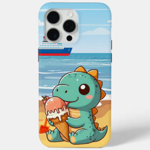 Niedliches Eisessen am Strand Case-Mate iPhone Hülle
