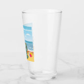 Niedliches Eisessen am Strand Glas (Links)