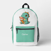 Niedliches Eisessen Bedruckter Rucksack (Vorderseite)