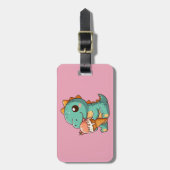 Niedliches Eisessen Gepäckanhänger (Vorderseite vertikal)