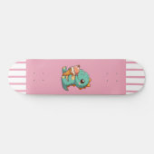Niedliches Eisessen Skateboard (Horizontal)
