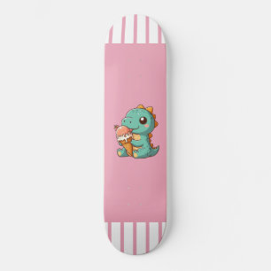 Niedliches Eisessen Skateboard