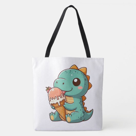 Niedliches Eisessen Tasche (Vorderseite)