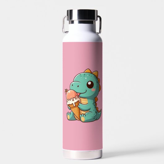 Niedliches Eisessen Trinkflasche (Vorne)