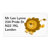 Niedliches Ekstatischer Cartoon (Vorne)