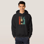 Niedliches Elch Hoodie (Vorne ganz)