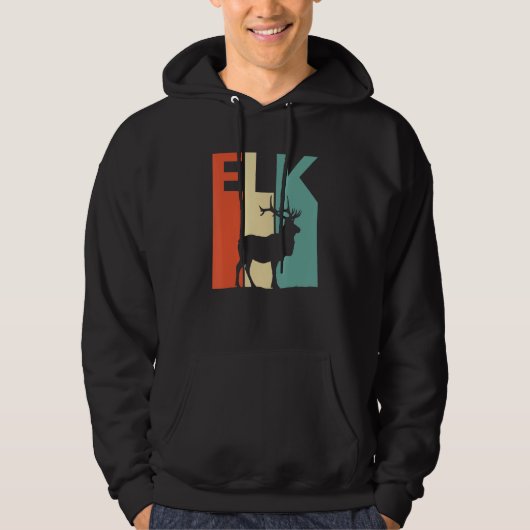 Niedliches Elch Hoodie (Vorderseite)