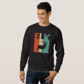 Niedliches Elch Sweatshirt (Vorne ganz)