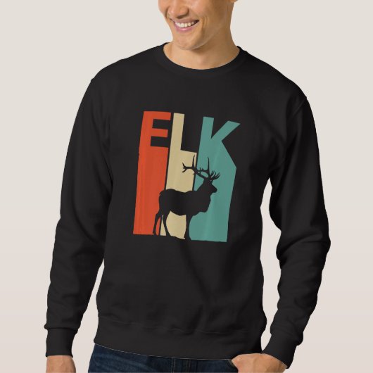 Niedliches Elch Sweatshirt (Vorderseite)