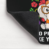 Niedliches Elefantenbewusstsein Multiple Sklerose Mousepad (Ecke)