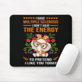 Niedliches Elefantenbewusstsein Multiple Sklerose Mousepad (Mit Mouse)