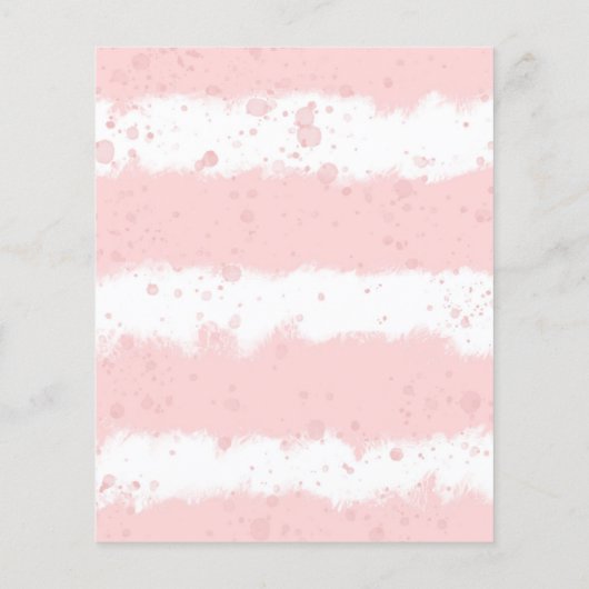 Niedliches Elefantenmädchen mit Blätter für Babydu (Rückseite)