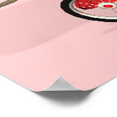 Niedliches Elefantenreiten Poster (Ecke)