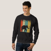 Niedliches Elefantentier Sweatshirt (Vorne ganz)