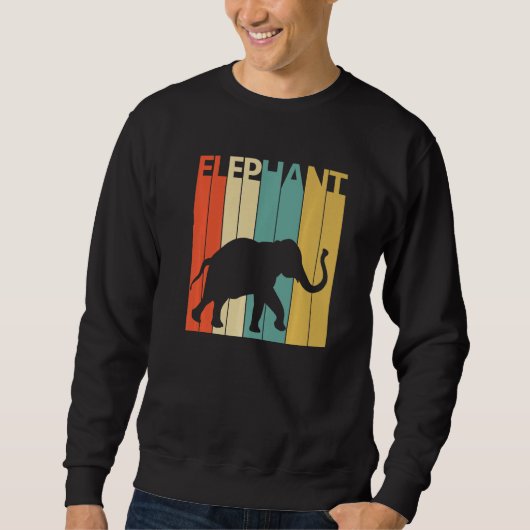 Niedliches Elefantentier Sweatshirt (Vorderseite)
