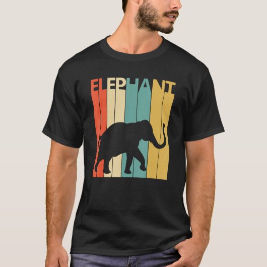 Niedliches Elefantentier T-Shirt (Vorderseite)