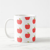 Niedliches elegantes Apple-Muster Kaffeetasse (Links)