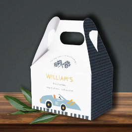 Niedliches, elegantes blaues Race Car Kinder jeden Geschenkschachtel