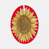 Niedliches Elegantes Boho Art Bauernhof Ornament Aus Metall (Vorderseite links)