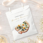 Niedliches elegantes Ei Basil Pizza Brautparty Par Geschenktütchen (Ausgeschnitten)