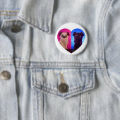 Niedliches Elegantes Foto Button (Beispiel)