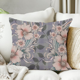 Niedliches elegantes Gingam-Muster Kissen