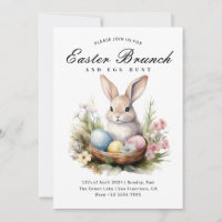 Niedliches elegantes Ostern Brunch & Egg Hunt