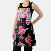 Niedliches elegantes Personalisiertes Monogramm Schürze (InSitu)