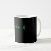 Niedliches Elektrofahrzeug-Heartbeat-Geschenk EV Kaffeetasse (VorderseiteRechts)