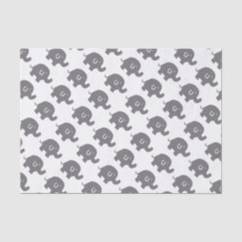 Niedliches Elephant Baby Dusche Geschenkpapier Seidenpapier