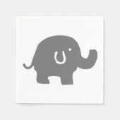Niedliches Elephant Baby Duschpapier Napkins Serviette (Vorderseite)