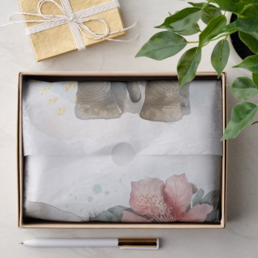 Niedliches Elephant Baby Seidenpapier (Geschenk)