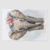 Niedliches Elephant Baby Seidenpapier (Vorderseite)