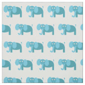 Niedliches Elephant Kid Baby Kinderzimmer Light Bl Stoff (Muster)