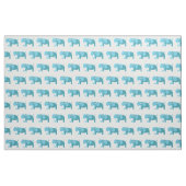 Niedliches Elephant Kid Baby Kinderzimmer Light Bl Stoff (Fat Quarter (45,7 x 55,9 cm))