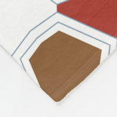 Niedliches Elephant Shrew Fun farbiges Muster Fleecedecke (Ecke)