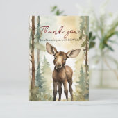 Niedliches Elterngeschlecht - Neutrale Babydusche  Dankeskarte (Stehend Vorderseite)