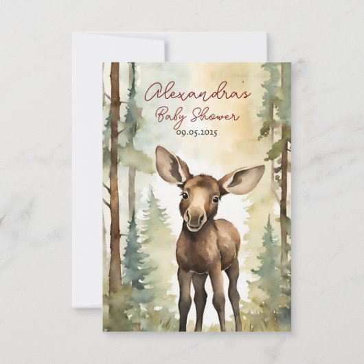 Niedliches Elterngeschlecht - Neutrale Babydusche  Dankeskarte (Rückseite)