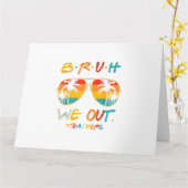 Niedliches Ende des Schuljahres Lehrerin Sommer Br Karte (Gelbe Blume)